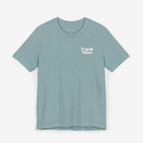 Pug Mom T- Shirt -  Retro Pug Shirt for Women